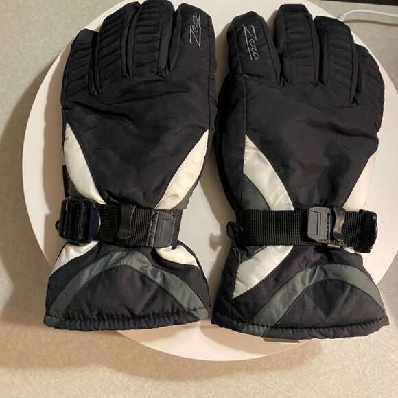 ZeroXposur Women’s Ski - Snowboard Gloves – Black & White – Size L - Picture 2 of 8